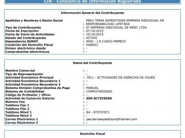 Agencia de Viajes y Turismo